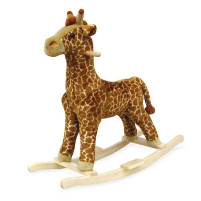 baby rocking giraffe
