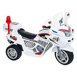 Lil' Rider Police Connection Ride-On Bike Trike in White