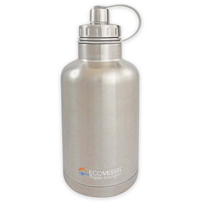 Eco Vessel® BOSS 64 oz. Insulated Stainless Steel Water Bottle with