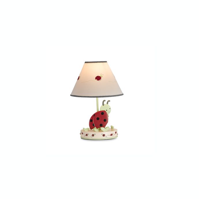 Kids Line Lady Bug Lamp Base And Shade Buybuy Baby