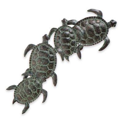 Southern Enterprises Sea Turtle 12.5-Inch x 33.5-Inch Wall Sculpture
