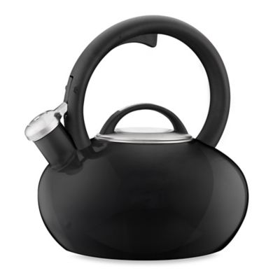 black and white kettle