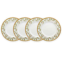 Noritake® Rochelle Gold Holiday Accent Plates (Set of 4)