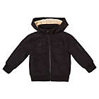 Alternate image 1 for Urban Republic Size 2T Wool Jacket with Shepherd Hood in Black