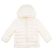 Urban Republic Quilted Packable Nylon Jacket in Cream