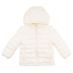 Urban Republic Size 4T Quilted Packable Nylon Jacket in Cream