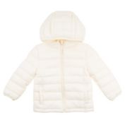 Urban Republic Quilted Packable Nylon Jacket in Cream