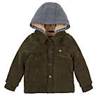 Alternate image 0 for Urban Republic Size 18M Hooded Corduroy Jacket in Olive