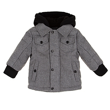 Urban Republic&reg; Size 24M Woven Wool Jacket in Storm Grey. View a larger version of this product image.