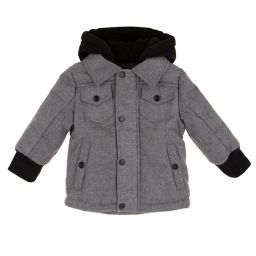 Urban Republic® Woven Wool Jacket in Storm Grey