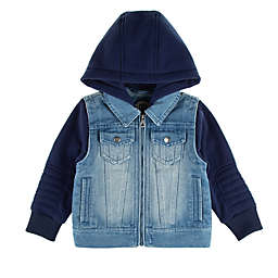 Urban Republic® Size 4T Denim Hooded Jacket in Medium Wash