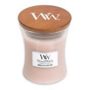 WoodWick&reg; Vanilla &amp; Sea Salt Medium Hourglass Jar Candle