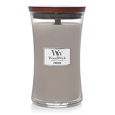 WoodWick&reg; Fireside 21.5 oz. Hourglass Candle. View a larger version of this product image.