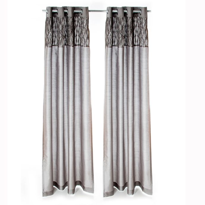 Glenna Jean Addison 84 Inch Window Curtain Panels Set Of 2 Bed