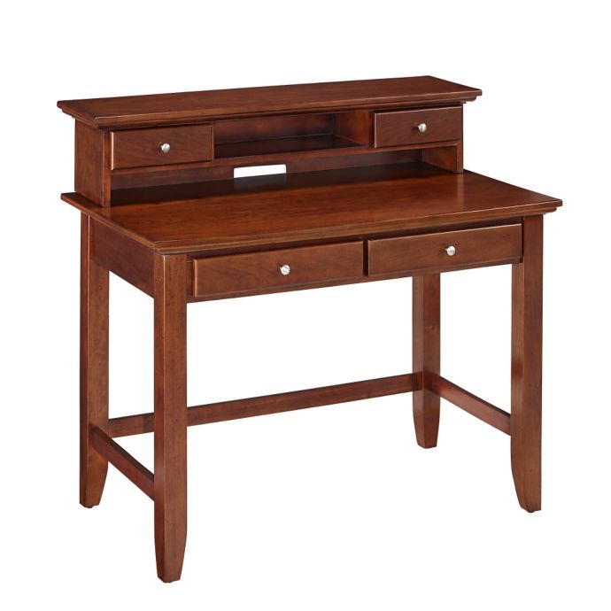 Home Styles Chesapeake Student Desk Hutch In Classic Cherry Bed