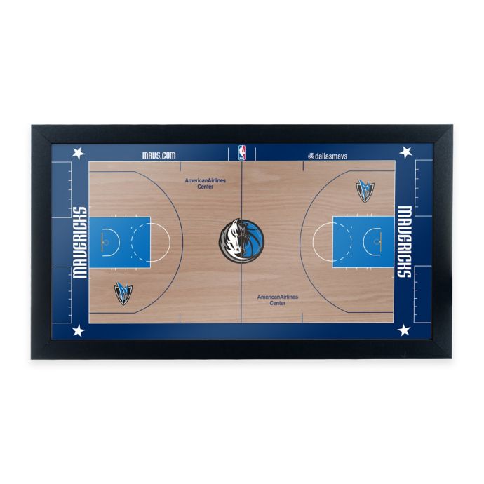 NBA Dallas Mavericks Home Court Framed Plaque | Bed Bath ...