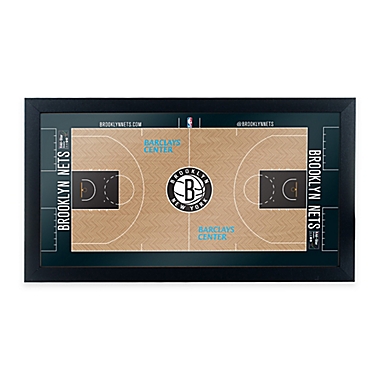 NBA Brooklyn Nets Home Court Framed Plaque | Bed Bath & Beyond