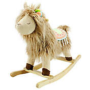 Soft Landing&trade; Joyrides Llama Rocking Toy in Tan