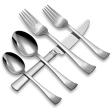 Dansk&reg; Cafe Blanc Flatware 5-Piece Place Setting. View a larger version of this product image.