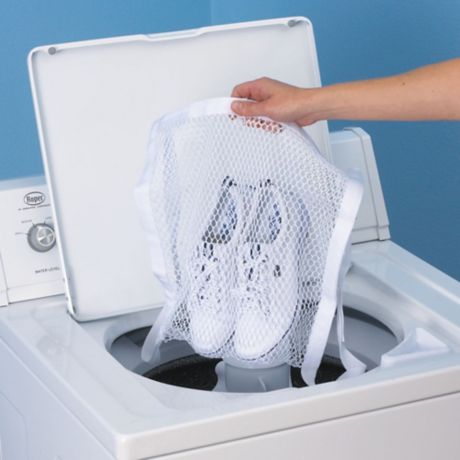 1-2X Shoes Washing Bag Washing Machine Laundry Mesh Net Dry Shoe Organizer Bags 