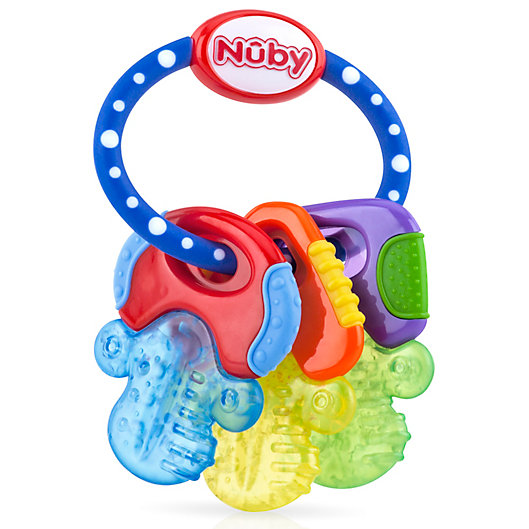 Alternate image 1 for Nuby™ purICE™ Gel Teething Key Ring
