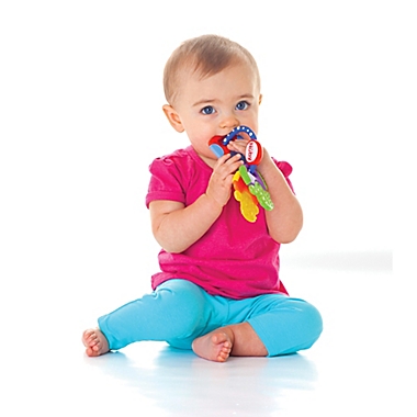 Nuby&trade; purICE&trade; Gel Teething Key Ring. View a larger version of this product image.