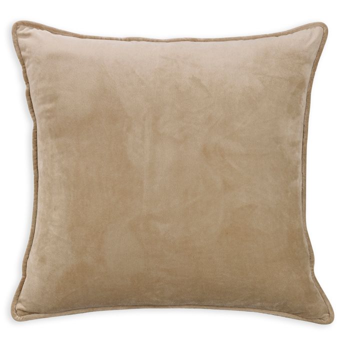 Hiend Accents Fairfield Velvet European Pillow Sham Bed Bath
