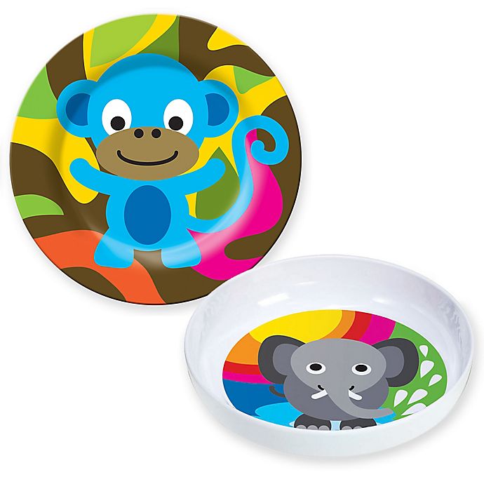 Alternate image 1 for French Bull® Jungle Kids' Dinnerware Collection
