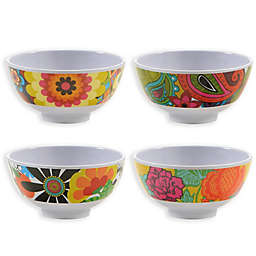 French Bull® Floral Mini Bowl Set in Multi (Set of 4)