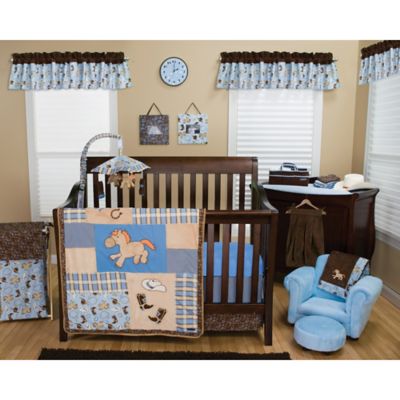 western crib sheets