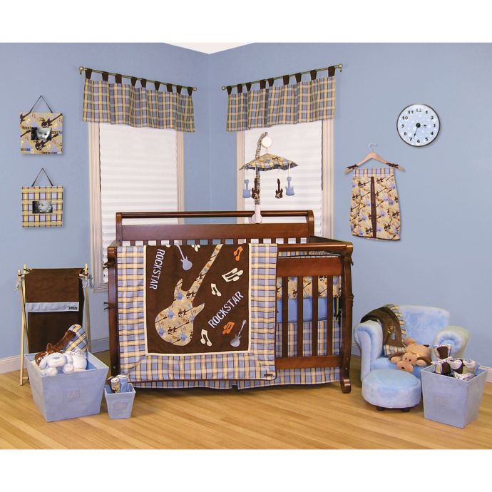 Trend Lab® Rockstar 3-Piece Crib Bedding Set | Bed Bath ...