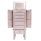 Alternate image 0 for Hannah Jewelry Armoire in Silver Leaf