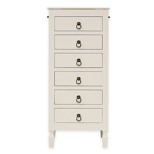 Alternate image 1 for Hives & Honey April Jewelry Armoire in White