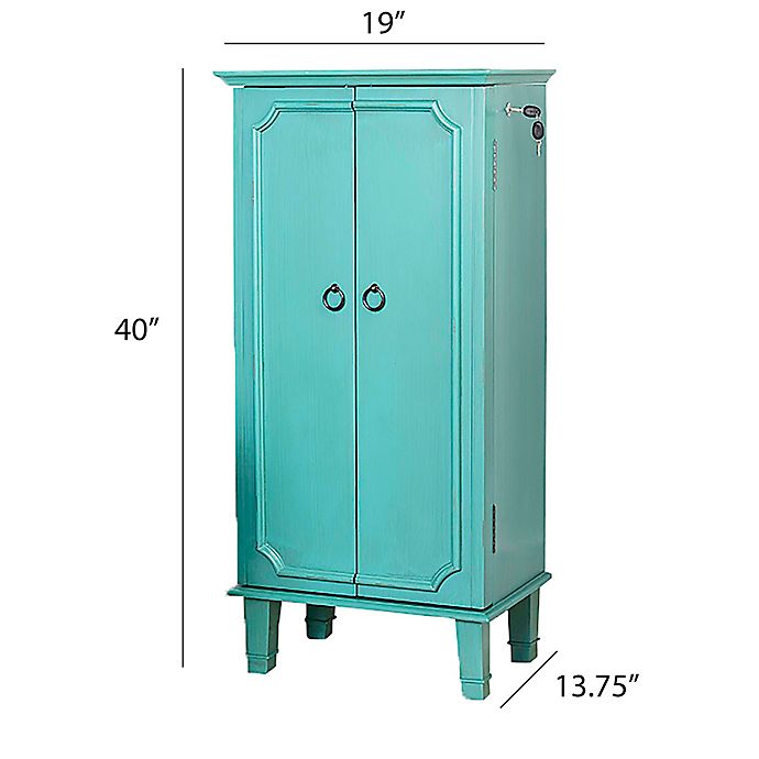 Hives Honey Cabby Jewelry Armoire In, Enloe Free Standing Jewelry Armoire With Mirror