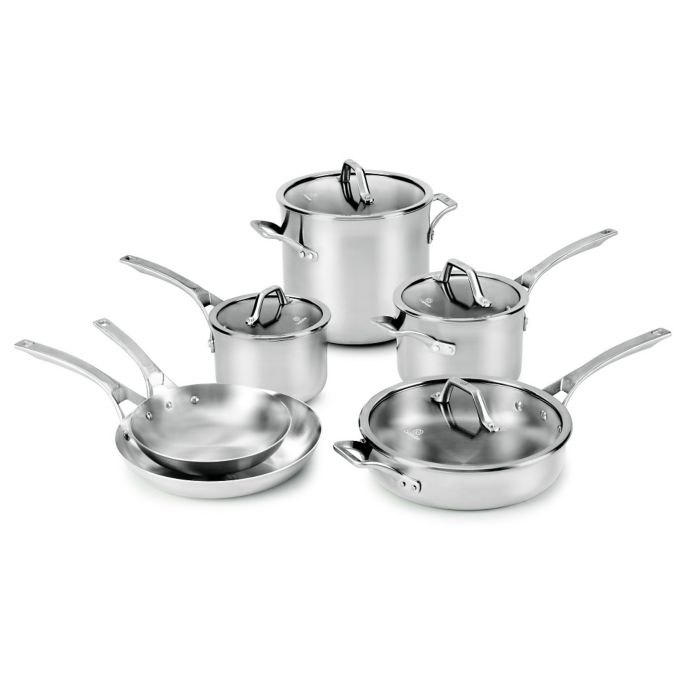 Buy Calphalon® Signature™ Stainless Steel 10-Piece Cookware Set from Bed Bath & Beyond