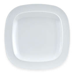 Denby Square 11 1/2-Inch Dinner Plate in White
