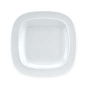 Denby Square 9 1/2-Inch Salad Plate in White