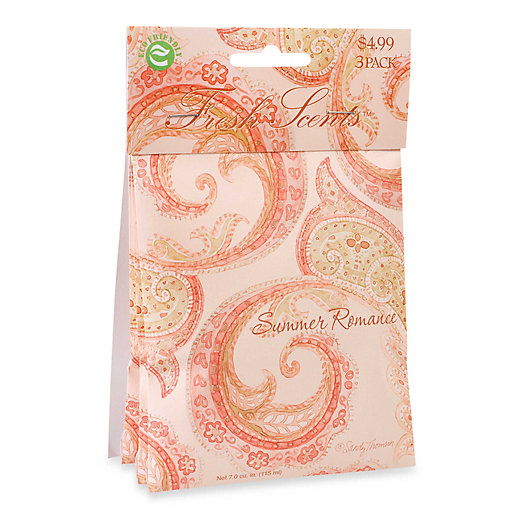 Alternate image 1 for Fresh Scents™ Scent Packets in Summer Romance (Set of 3)