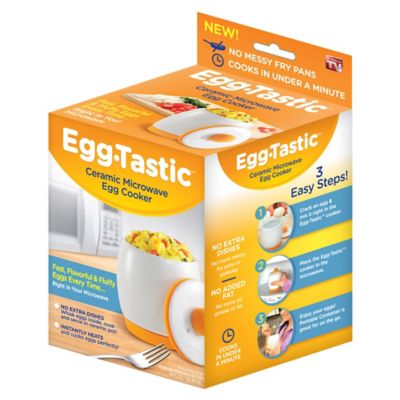 egg tastic ceramic microwave egg cooker
