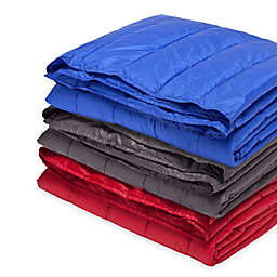 Pouf Water-Resistant Indoor/Outdoor Nylon Throw Blanket