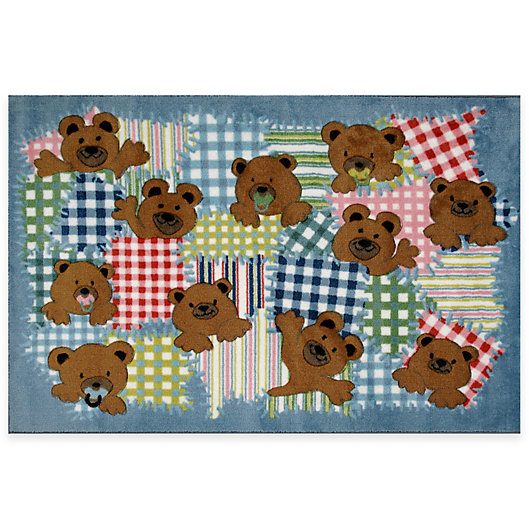 Alternate image 1 for Fun Rugs™ Patches 3-Foot 3-Inch x 4-Foot 10-Inch Area Rug