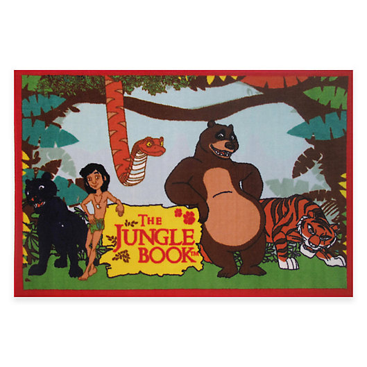 Alternate image 1 for Fun Rugs® The Jungle Book™ 4-Foot 10-Inch x 3-Foot 3-Inch Area Rug