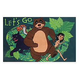Fun Rugs® Jungle Book "Let's Go" 4-Foot 10-Inch x 3-Foot 3-Inch Area Rug