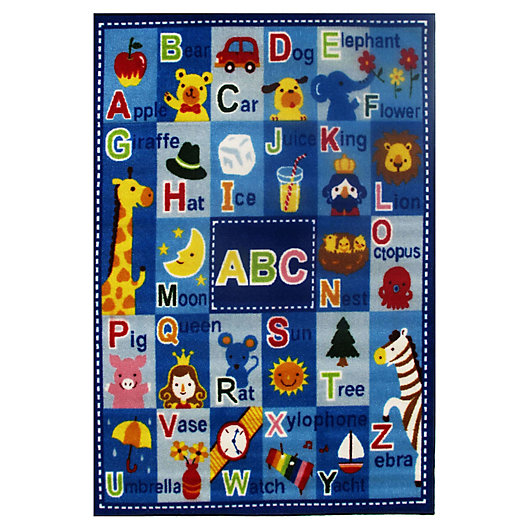 Alternate image 1 for Fun Rugs™ Fun Time Letters and Names 4-Foot 10-Inch x 3-Foot 3-Inch Rug