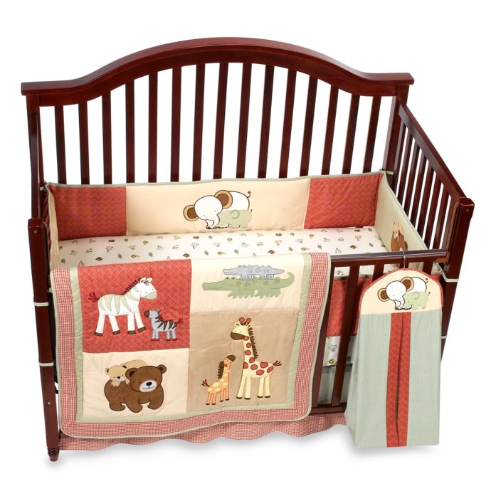 Lambs Ivy Little One 6 Piece Crib Bedding Set Bed Bath Beyond