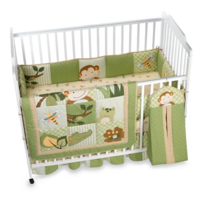 alligator crib bedding