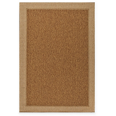 Miami Sisal Indoor/Outdoor Area Rug in Tan. View a larger version of this product image.