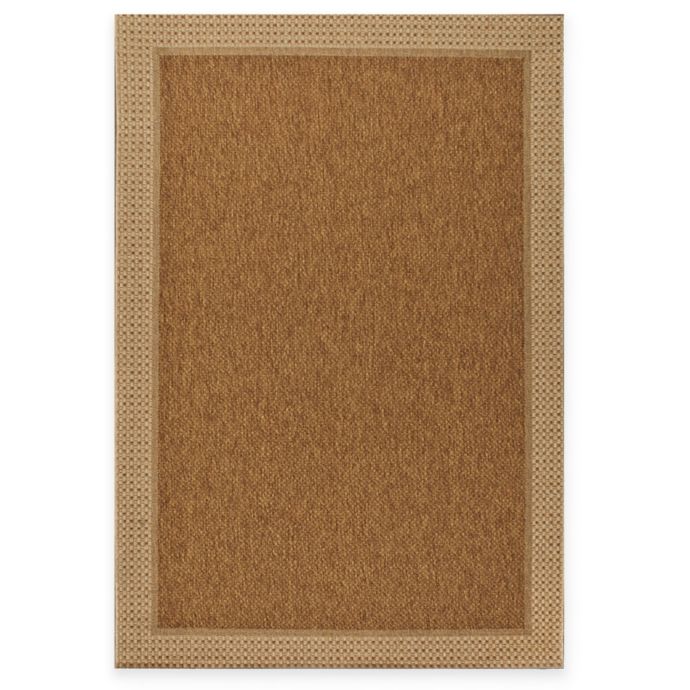 Miami Sisal Indoor Outdoor Area Rug In Tan Bed Bath And Beyond