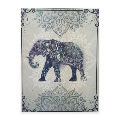 Graham Brown Boho Elephant Canvas Wall Art Bed Bath Beyond