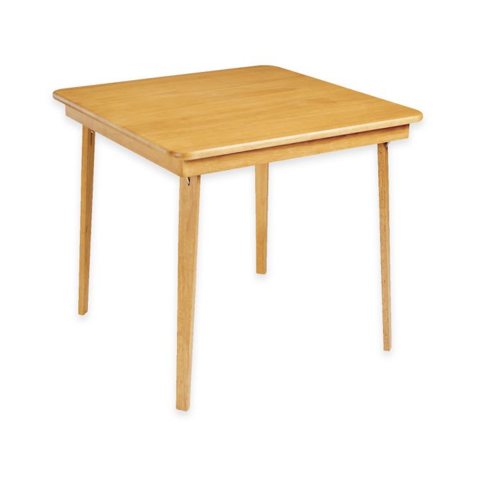 Stakmore 32-Inch Straight Edge Folding Card Table | Bed ...